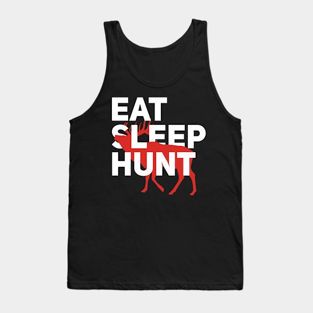 Eat Sleep Hunt Tank Top by bluerockproducts